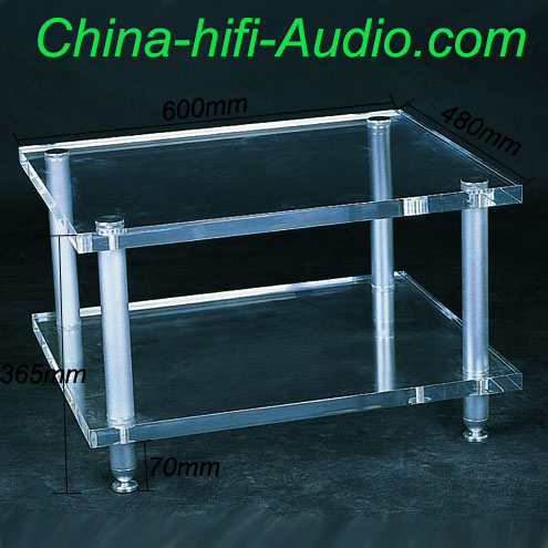 E&T 11-T660-Y Hi-end facilities hifi audio racks stands desk PMMA - Click Image to Close